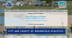 Desktop Screenshot of broomfieldathletics.com